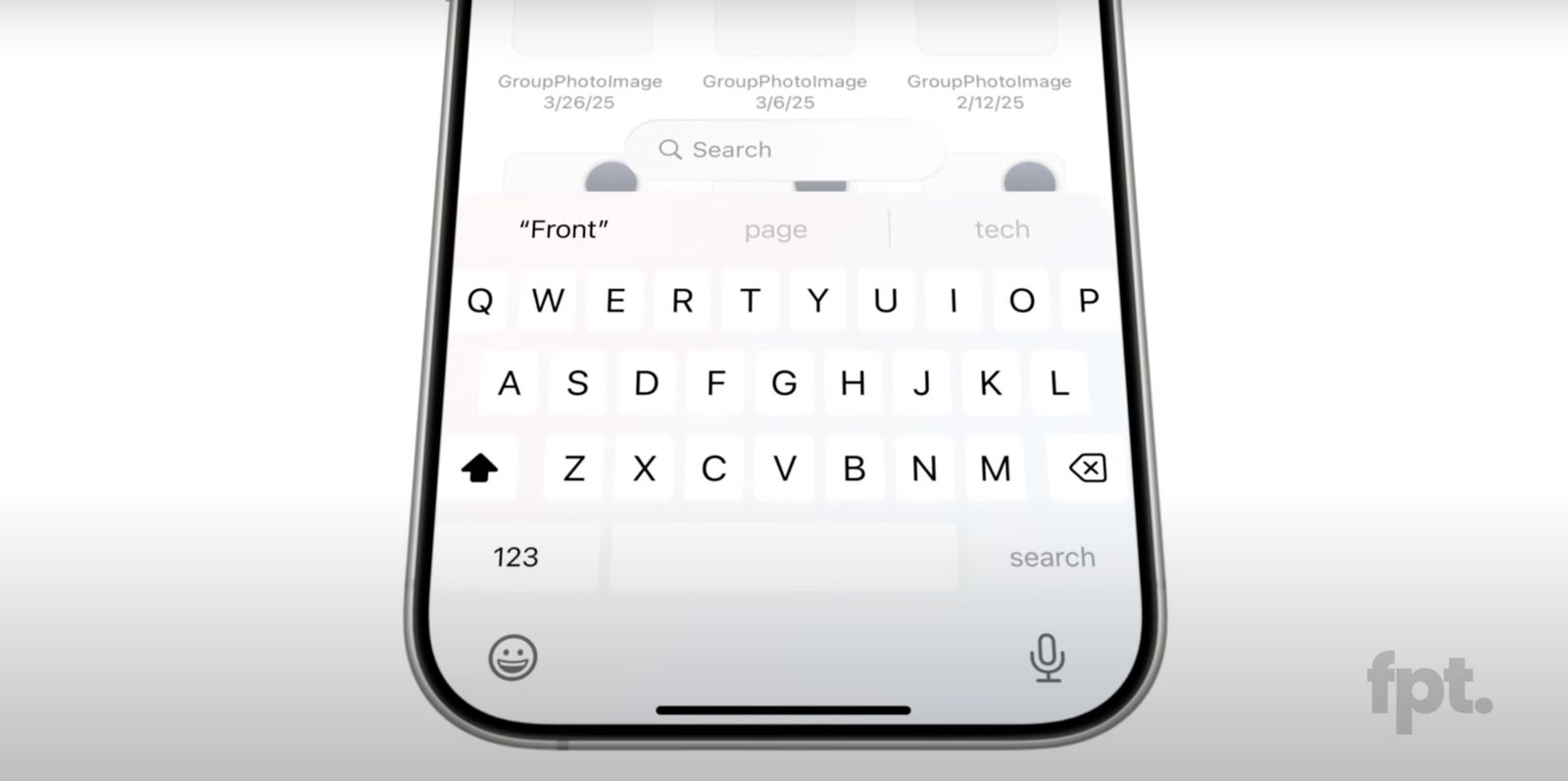 Vermeend iOS 19 Toetsenbord Vermeend iOS 19 Toetsenbord