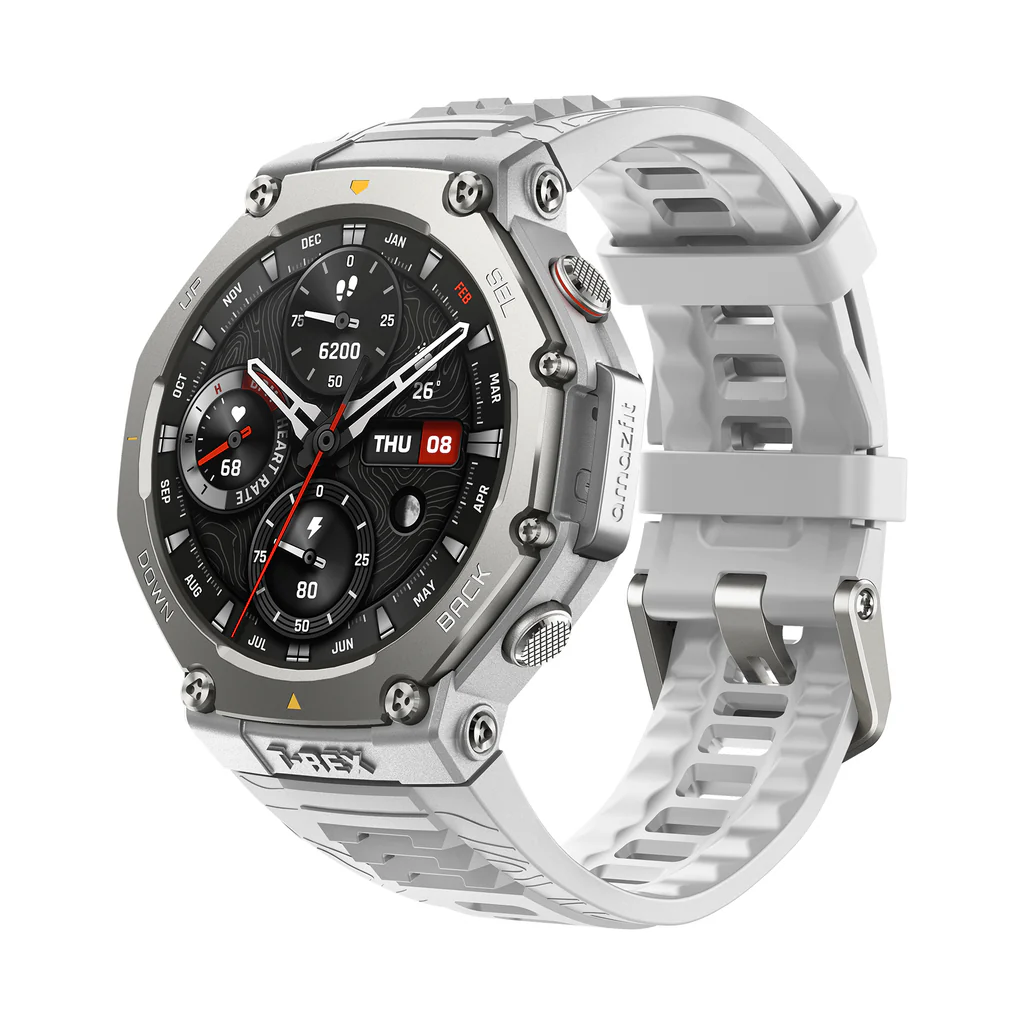Amazfit T-Rex 3 Haze Grijs Product Amazfit T-Rex 3 Haze Grijs Product