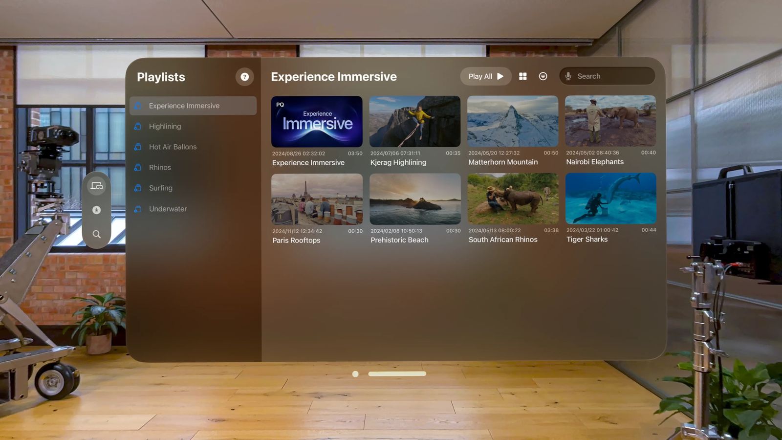 Apple Immersive Video Utility met Vision Pro-integratie Apple Immersive Video Utility met Vision Pro-integratie