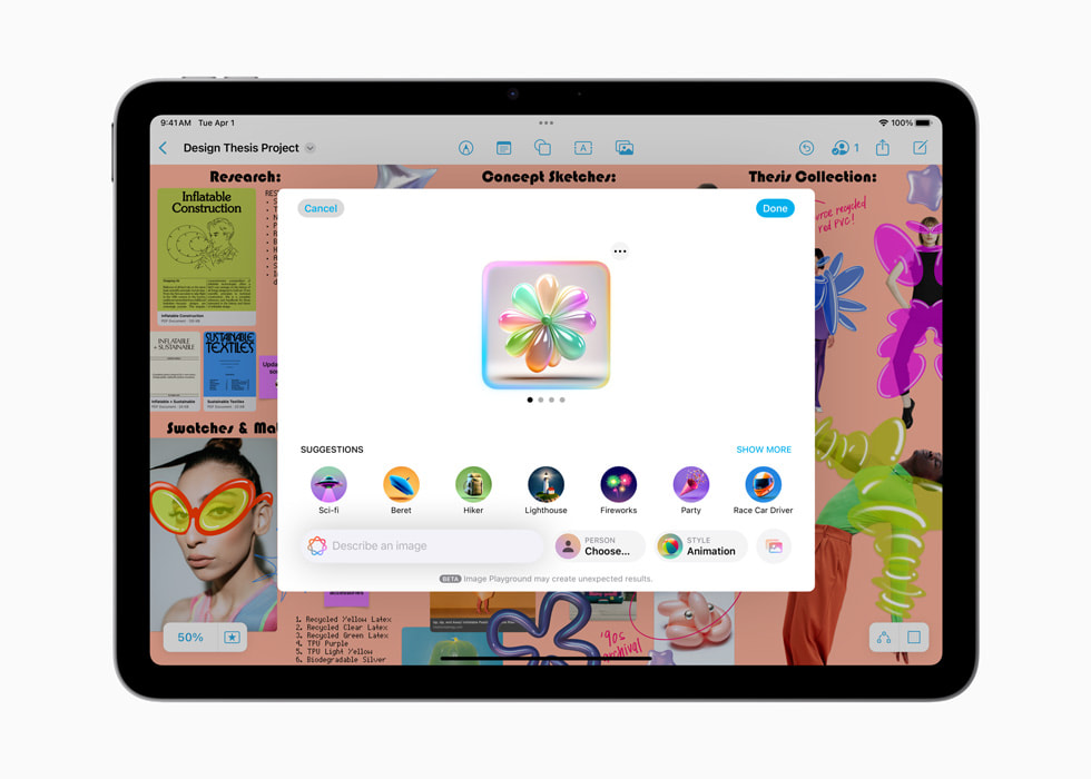 Apple iPad Air met een intelligent beeldplatform Apple iPad Air met een intelligent beeldplatform
