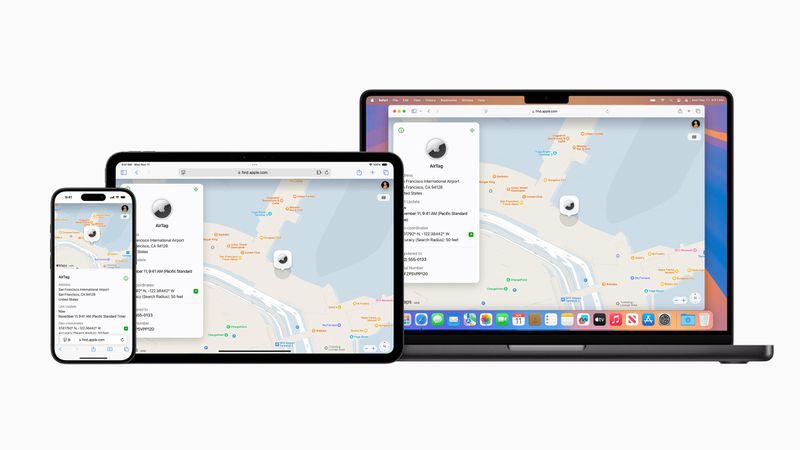 Apple AirTag locatie Apple AirTag locatie