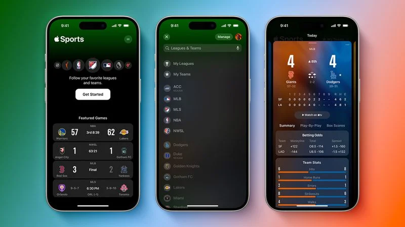 Voorproefje Apple Sport-app Voorproefje Apple Sport-app