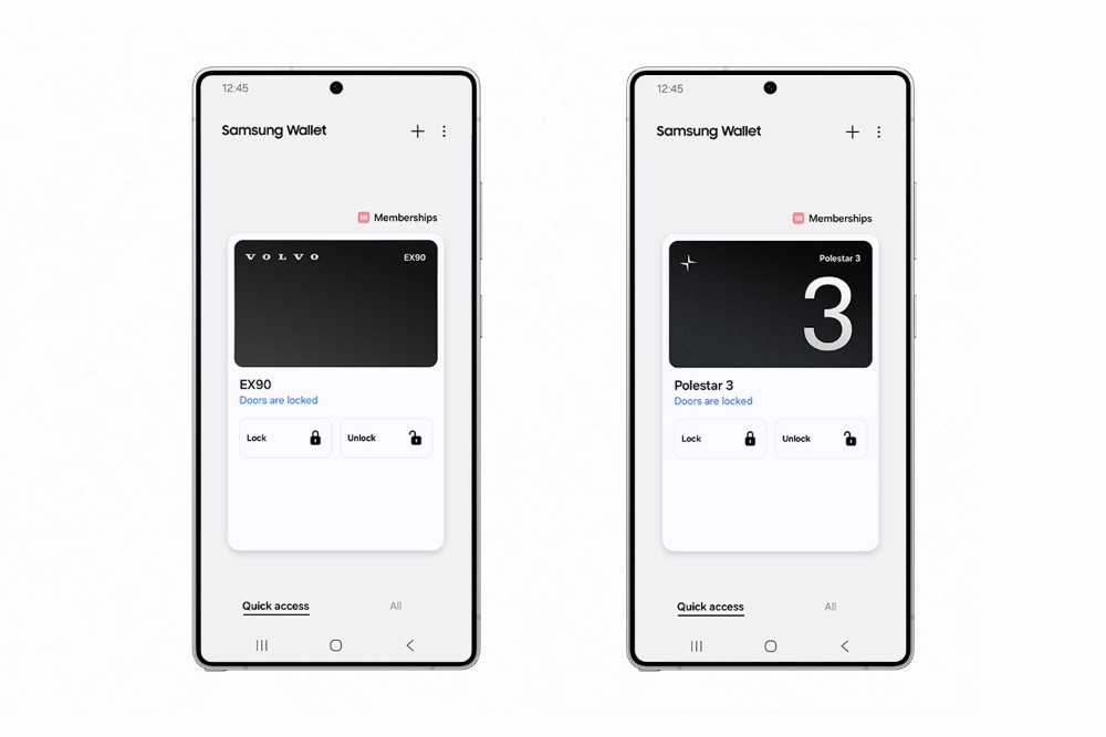 Samsung portemonnee digitale sleutel Samsung portemonnee digitale sleutel