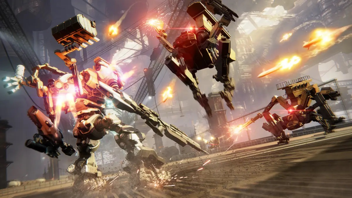 Verrassend genoeg zal Armored Core VI: Fires of Rubicon aanzienlijk minder ruimte in beslag nemen op de PS5 dan op de PS4. Verrassend genoeg zal Armored Core VI: Fires of Rubicon aanzienlijk minder ruimte in beslag nemen op de PS5 dan op de PS4.