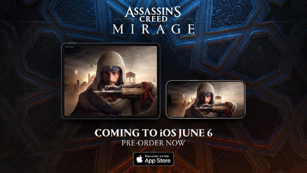 Ubisoft heeft de releasedatum onthuld voor de Assassin's Creed Mirage actiegame voor iPhone en iPad. De game is al beschikbaar voor pre-order in de App Store Ubisoft heeft de releasedatum onthuld voor de Assassin's Creed Mirage actiegame voor iPhone en iPad. De game is al beschikbaar voor pre-order in de App Store