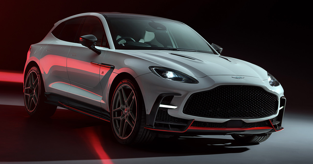 Aston Martin DBX S - voorkant Aston Martin DBX S - voorkant