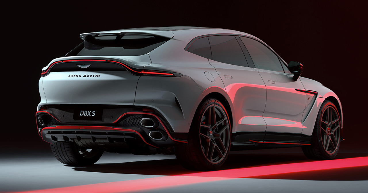 Aston Martin DBX S - zijkant Aston Martin DBX S - zijkant