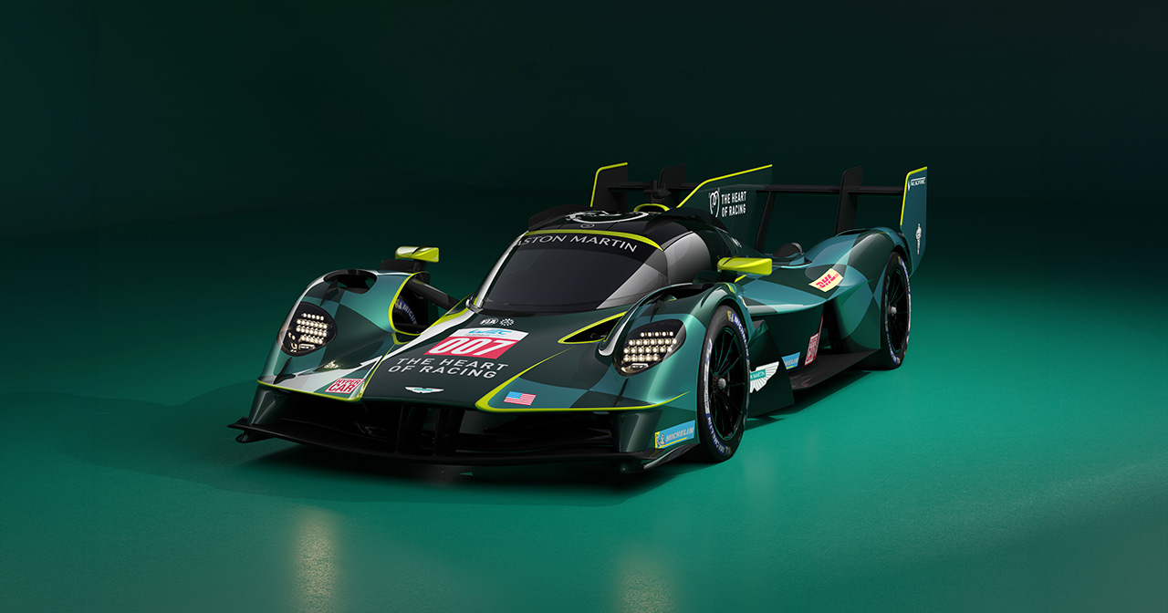 Aston Martin Valkyrie LMH op test. Aston Martin Valkyrie LMH op test.