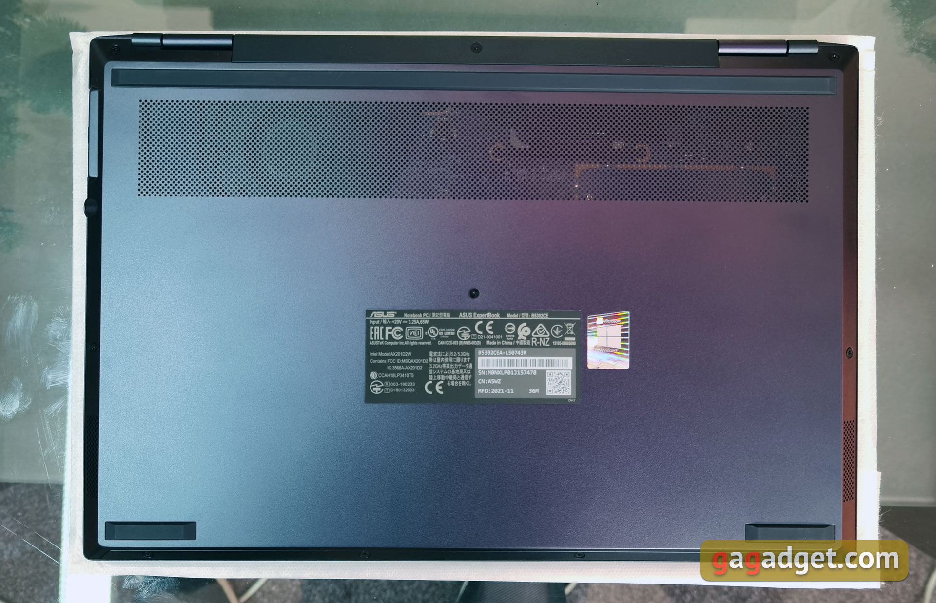 ASUS ExpertBook B5 review: een robuuste business notebook met indrukwekkende accuduur-20 ASUS ExpertBook B5 review: een robuuste business notebook met indrukwekkende accuduur-20