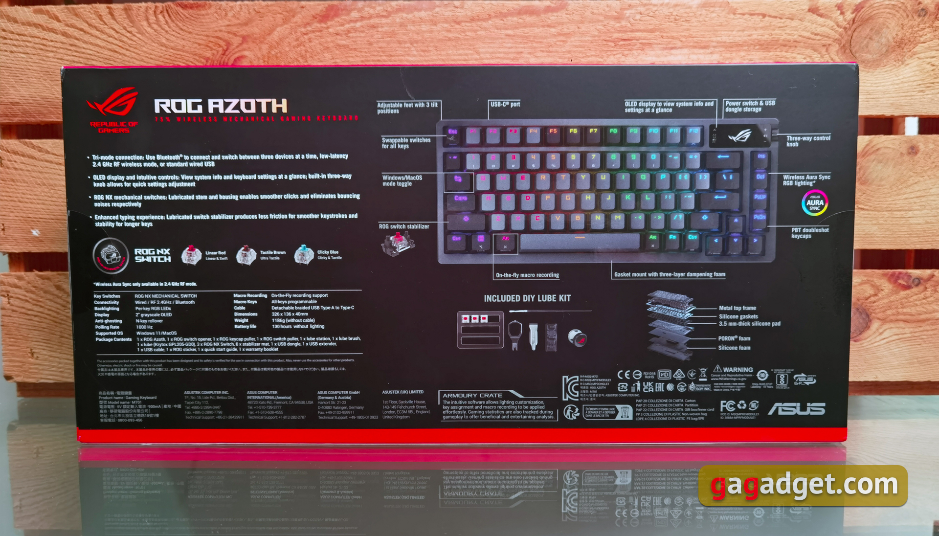 ASUS ROG Azoth review: een compromisloos mechanisch toetsenbord voor gamers dat je niet zou verwachten-3 ASUS ROG Azoth review: een compromisloos mechanisch toetsenbord voor gamers dat je niet zou verwachten-3