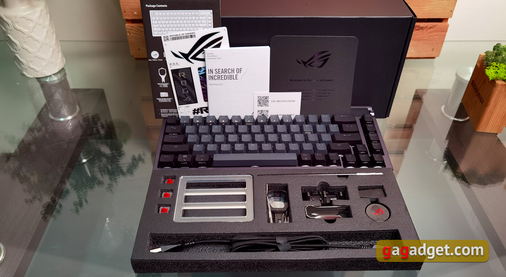 ASUS ROG Azoth review: een compromisloos mechanisch toetsenbord voor gamers dat je niet zou verwachten-6 ASUS ROG Azoth review: een compromisloos mechanisch toetsenbord voor gamers dat je niet zou verwachten-6