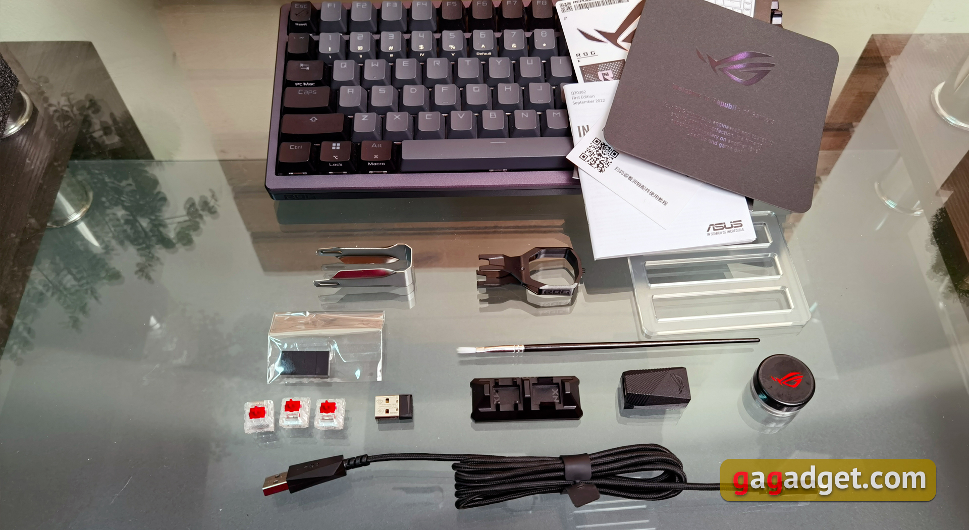 ASUS ROG Azoth review: een compromisloos mechanisch toetsenbord voor gamers dat je niet zou verwachten-7 ASUS ROG Azoth review: een compromisloos mechanisch toetsenbord voor gamers dat je niet zou verwachten-7