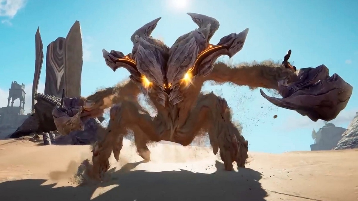 Krachtige magie, gevaarlijke monsters en uitgestrekte woestijn in de gedetailleerde gameplaytrailer van Atlas Fallen - actie-RPG van de makers van The Surge Krachtige magie, gevaarlijke monsters en uitgestrekte woestijn in de gedetailleerde gameplaytrailer van Atlas Fallen - actie-RPG van de makers van The Surge