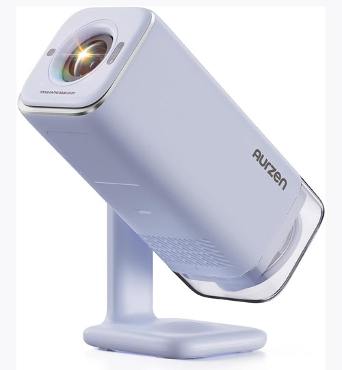 Aurzen BOOM Air projector op het bureau