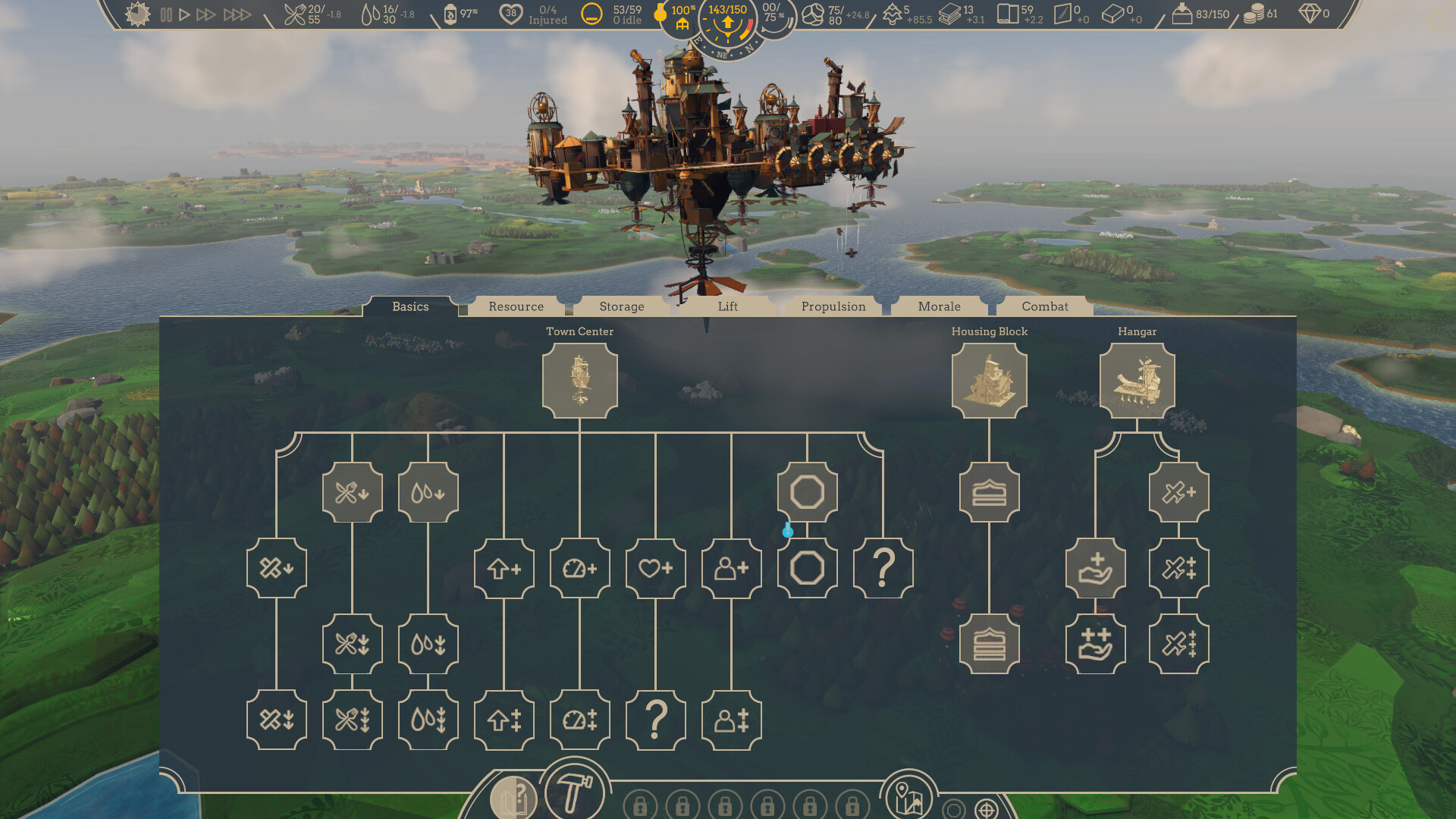 Elementen van het strategiespel Airborne Empire Elementen van het strategiespel Airborne Empire