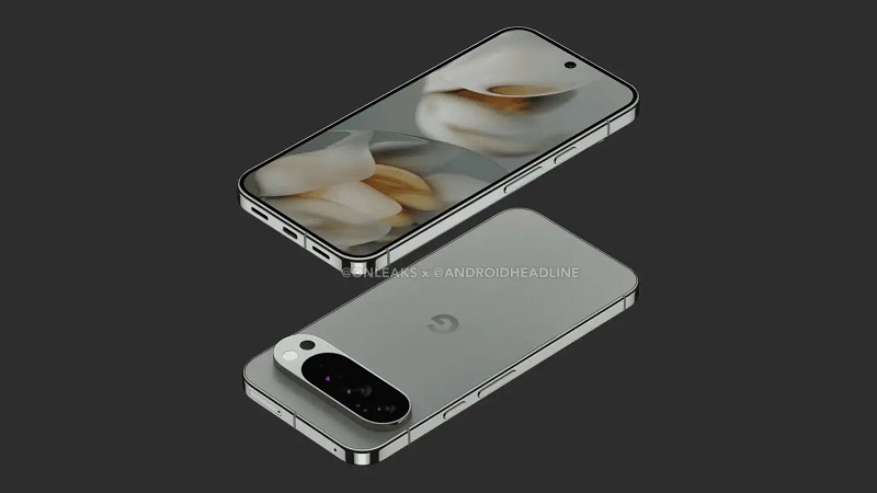 Google Pixel 10 rendering Google Pixel 10 rendering