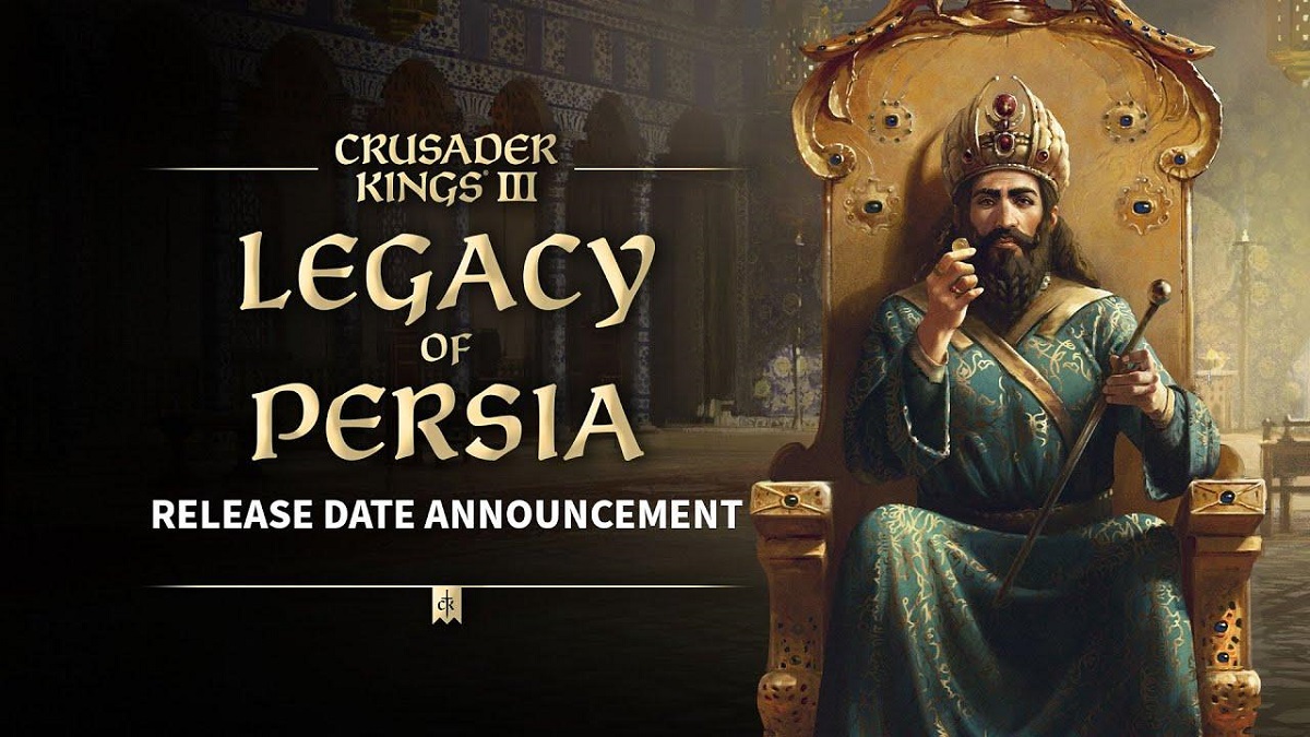 Paradox Interactive heeft de releasedatum onthuld van Legacy of Persia add-on voor de historische grand strategy game Crusader Kings 3 en de nieuwe trailer gepresenteerd Paradox Interactive heeft de releasedatum onthuld van Legacy of Persia add-on voor de historische grand strategy game Crusader Kings 3 en de nieuwe trailer gepresenteerd