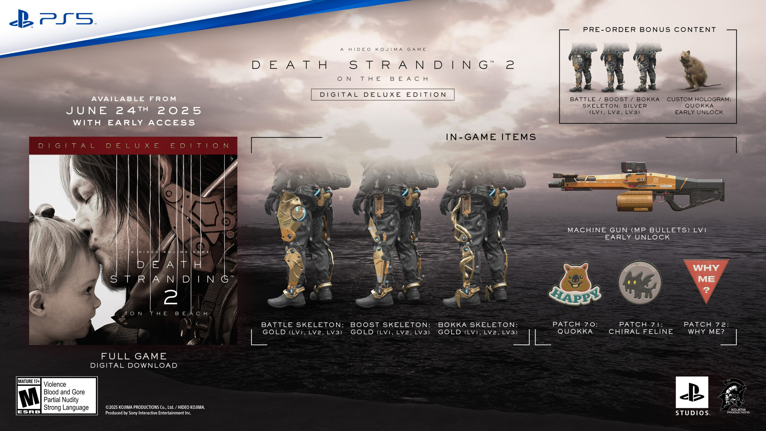 Digitale Deluxe-uitgave van Death Stranding 2 Digitale Deluxe-uitgave van Death Stranding 2
