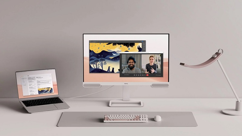 BenQ EW2790U 27 inch monitor met 4K beeldscherm BenQ EW2790U 27 inch monitor met 4K beeldscherm