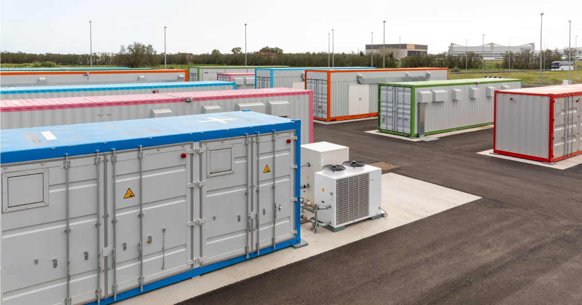 Energieopslagsysteem op de luchthaven van Fiumicino Energieopslagsysteem op de luchthaven van Fiumicino