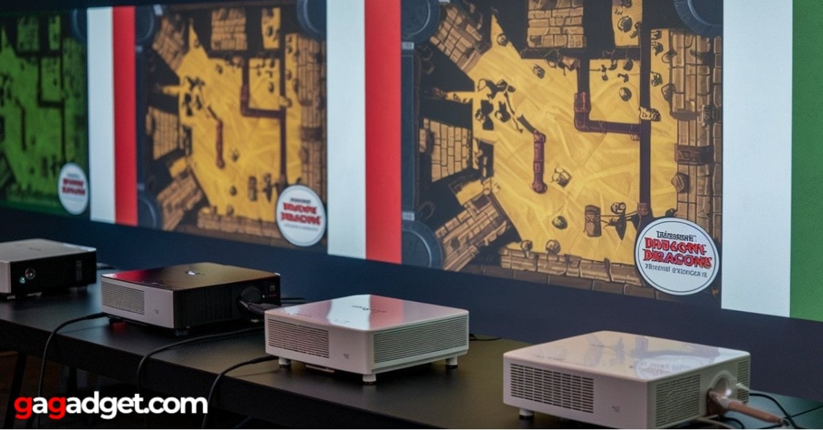 Projector voor Dungeons & Dragons Projector voor Dungeons & Dragons