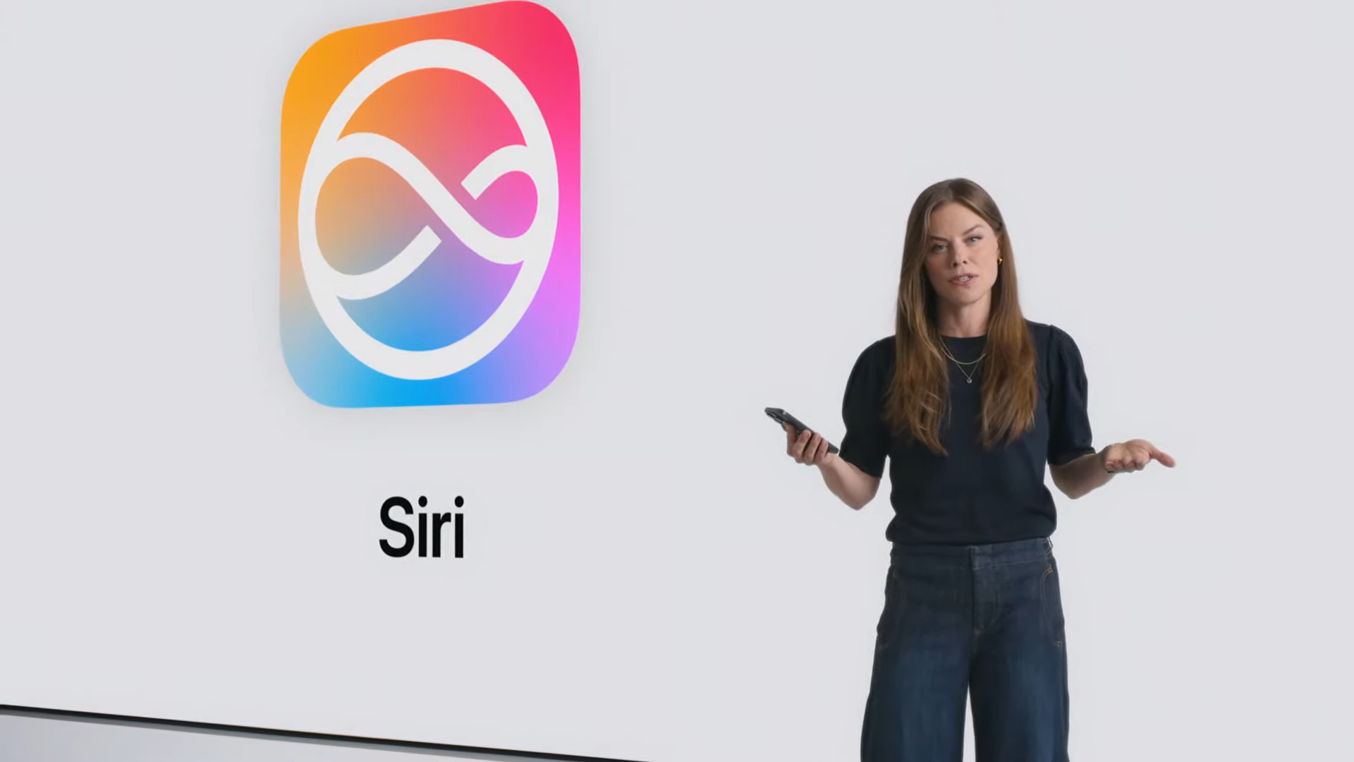 Siri presentatie Illustratie van de Siri-presentatie door Tom's Guide