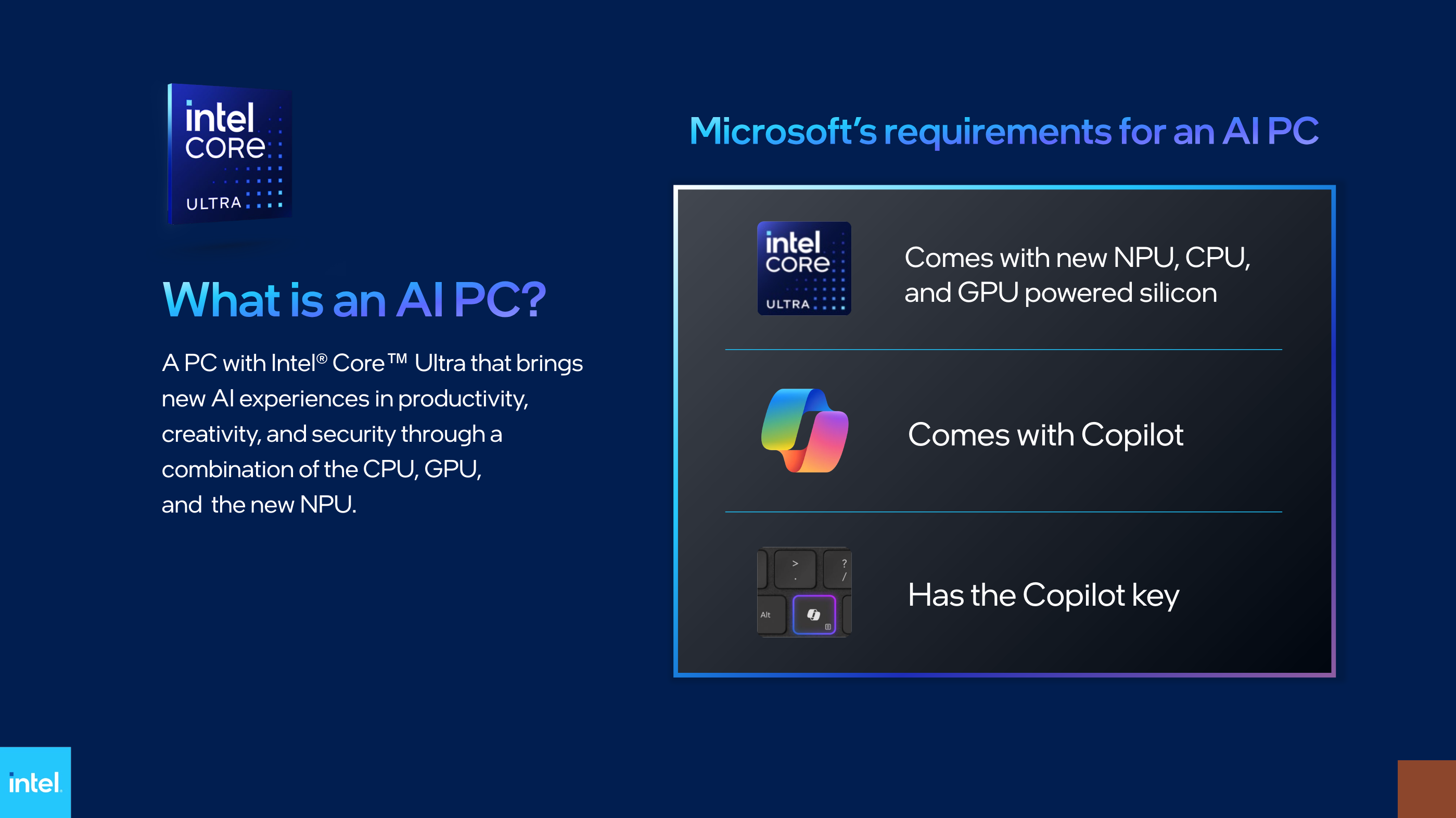Microsoft eist dat AI-computers een aparte Copilot-sleutel hebben - Intel-2 Microsoft eist dat AI-computers een aparte Copilot-sleutel hebben - Intel-2
