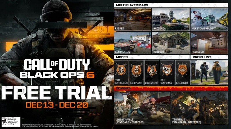 Call of Duty: Black Ops 6 poster met gratis weekcontent Call of Duty: Black Ops 6 poster met gratis weekcontent