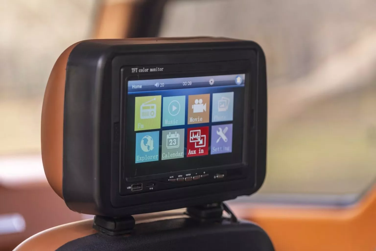 Bodo G-Wagon achterste interieur Bodo G-Wagon achterste interieur
