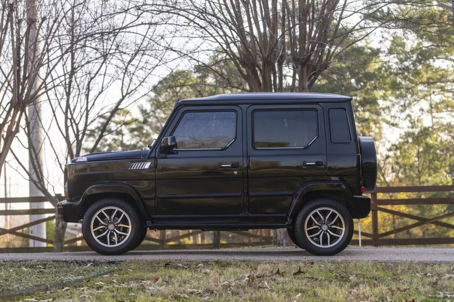 Bodo G-Wagon zijaanzicht Bodo G-Wagon zijaanzicht