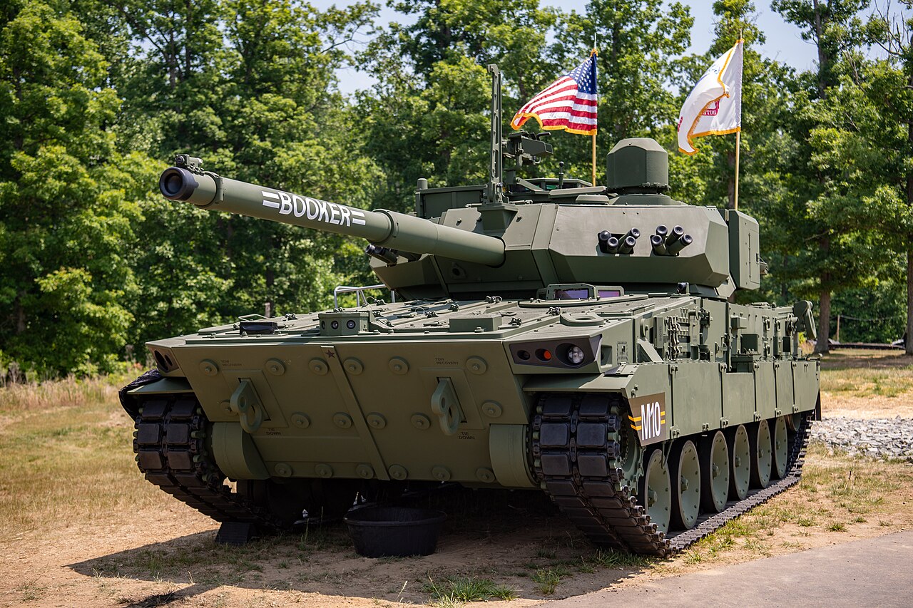 M10 Booker M10 Booker - een nieuw gevechtsvoertuig van het Amerikaanse leger