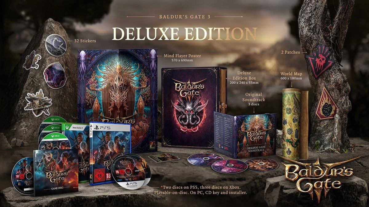 Larian Studios onthult Baldur's Gate III Deluxe Edition: verzamelaars zullen er dol op zijn! Larian Studios onthult Baldur's Gate III Deluxe Edition: verzamelaars zullen er dol op zijn!