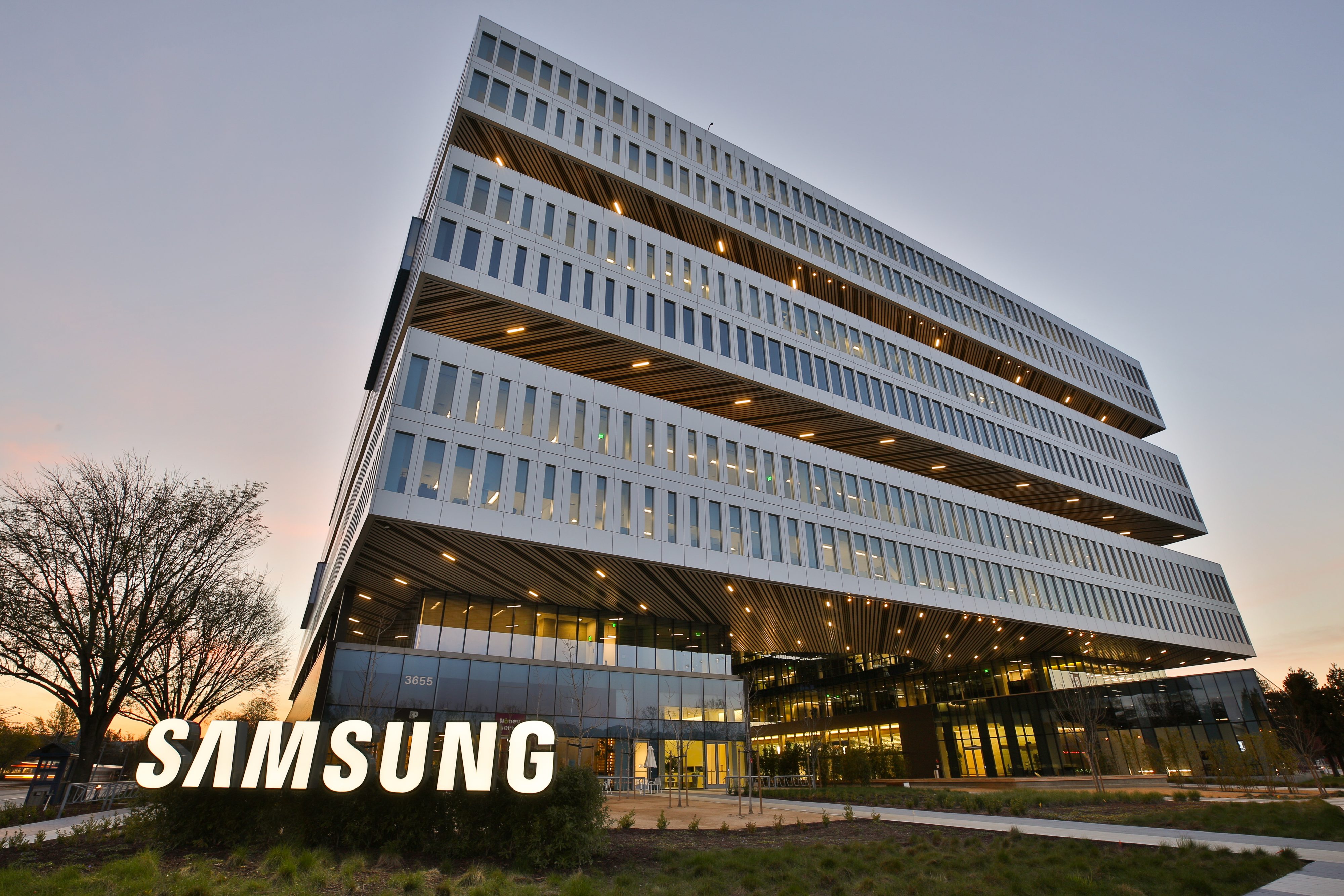 Samsung's kantoor in Silicon Valley Samsung kantoor in Silicon Valley