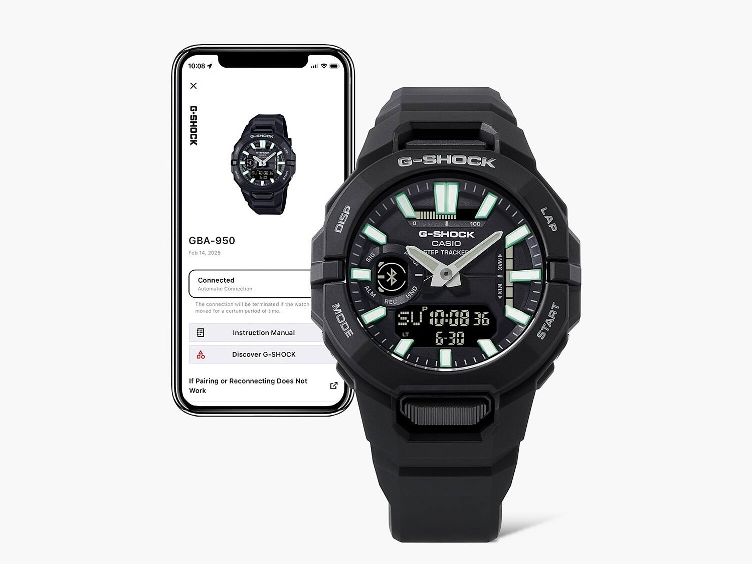 G-Shock GBA-950 horloge van Casio G-Shock GBA-950 horloge van Casio