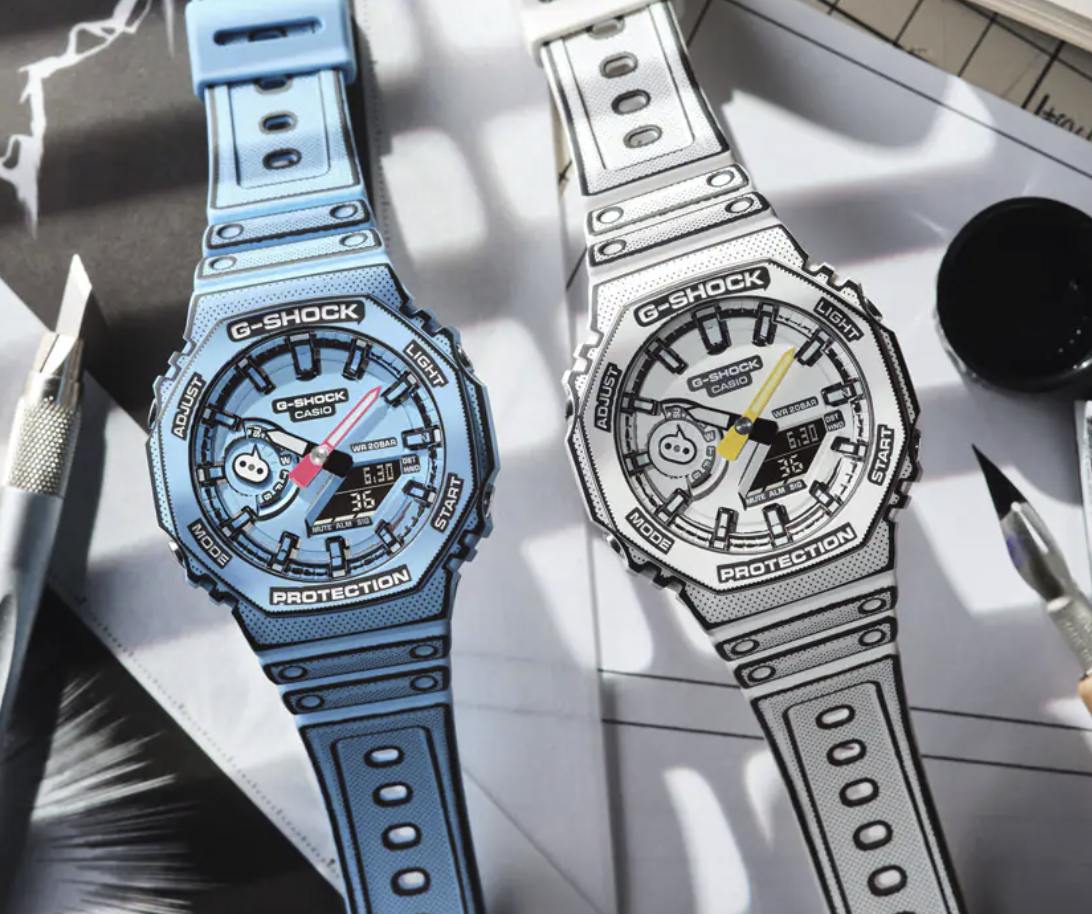 Casio Manga CasiOak GA-2100MNG horloge Casio Manga CasiOak GA-2100MNG horloge