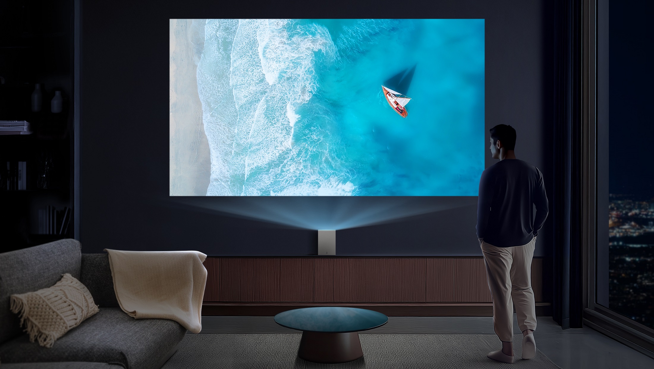 LG PU615U projector. Illustratie: LG