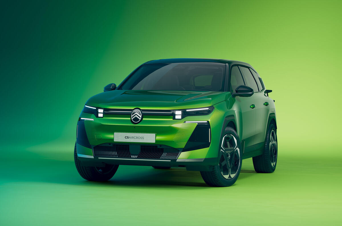 Voorkant van de Citroën C5 Aircross Voorkant van de Citroën C5 Aircross