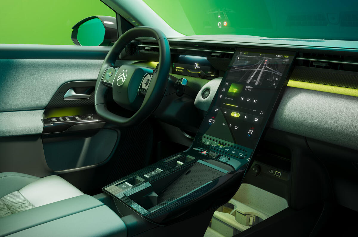 Interieur van de Citroën C5 Aircross Interieur van de Citroën C5 Aircross