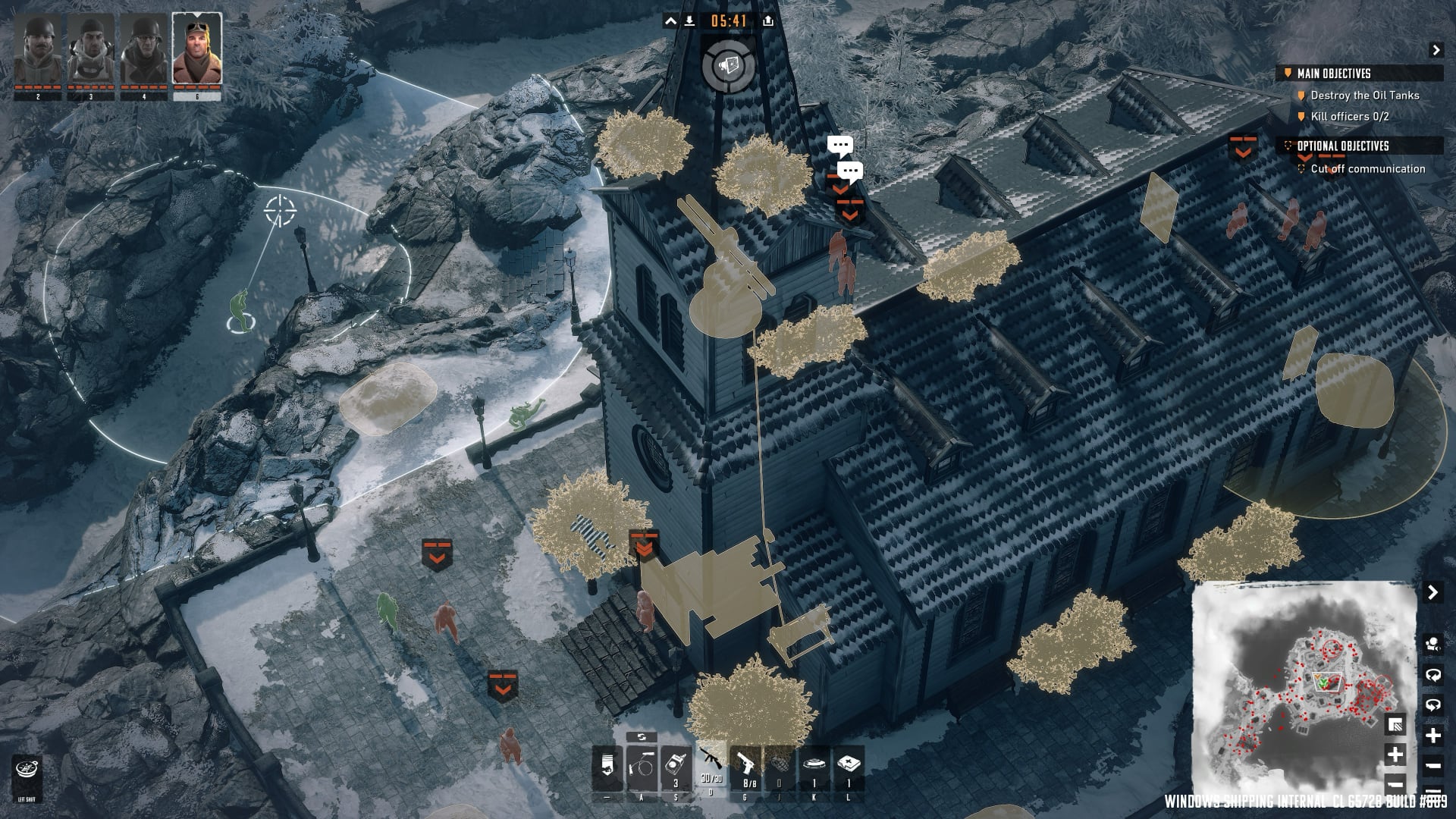 Interface van Commandos: Origins Interface van Commandos: Origins