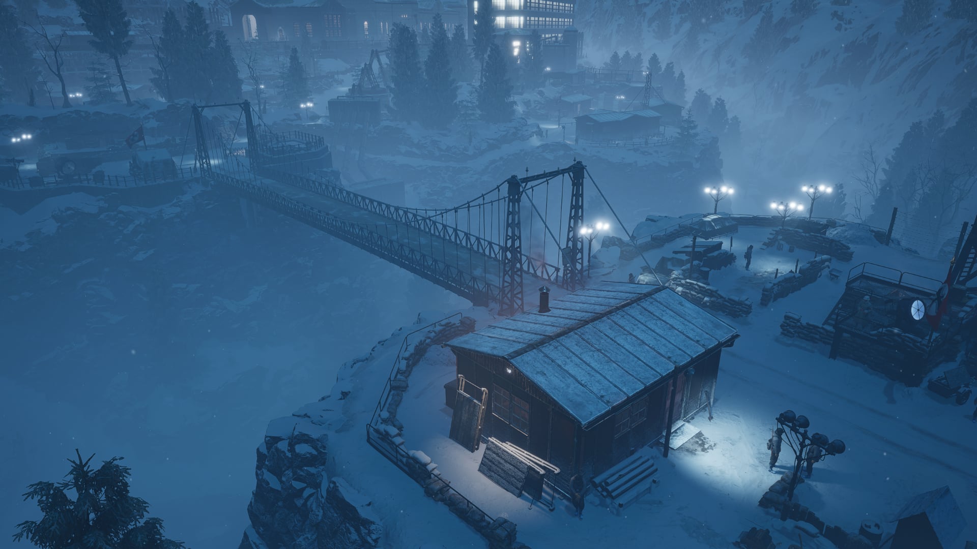 Een scène uit het spel Commandos: Origins Een scène uit het spel Commandos: Origins