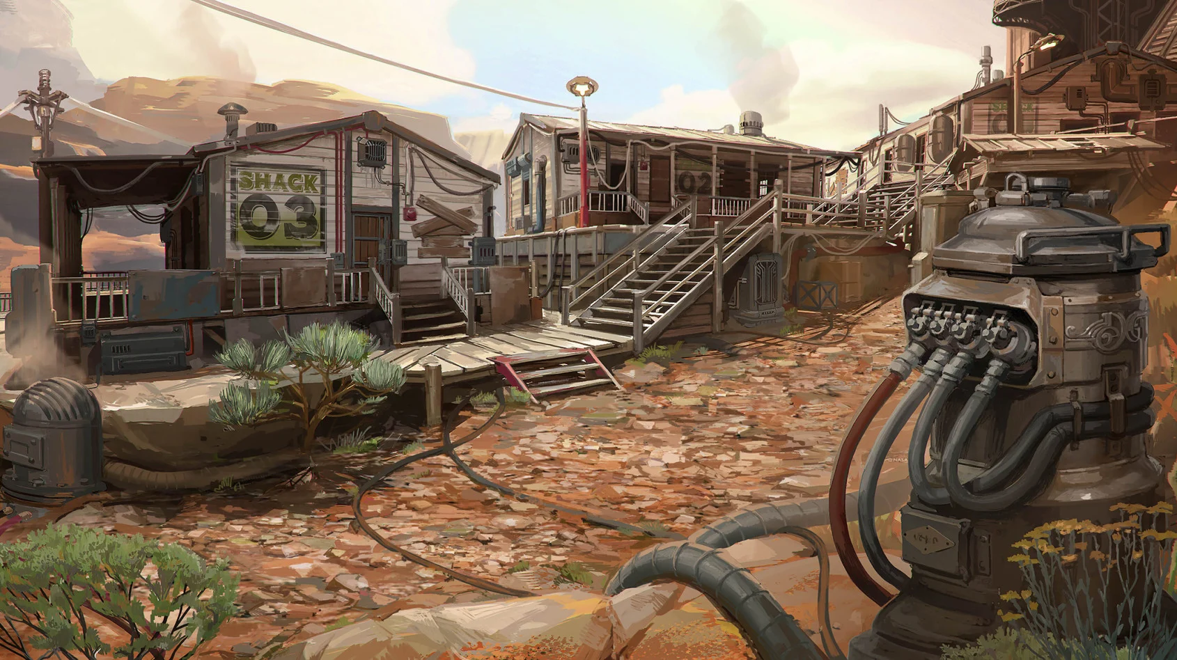 Wolfeye concept art Wolfeye concept art