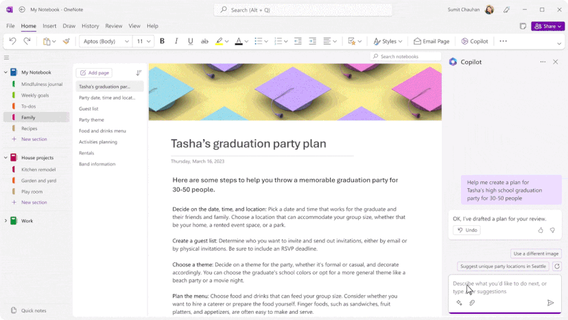 Microsoft voegt de Copilot AI-assistent toe aan de OneNote-app in november-2 Microsoft voegt de Copilot AI-assistent toe aan de OneNote-app in november-2