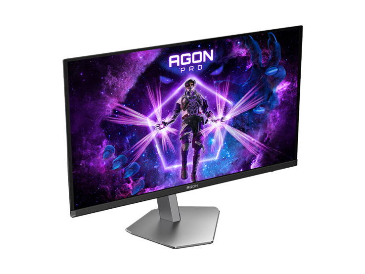 AOC Agon Pro AG276QSD-monitor - ontwerpdetails AOC Agon Pro AG276QSD-monitor - ontwerpdetails