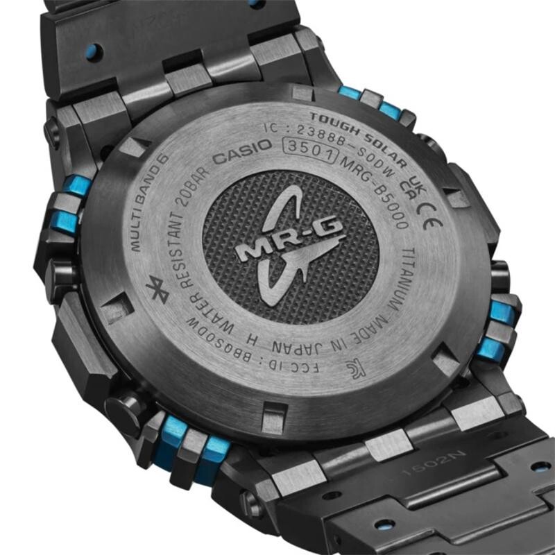 Casio MRG-B5000BA-1JR horloge met Bluetooth en Tough Solar functies Casio MRG-B5000BA-1JR horloge met Bluetooth en Tough Solar functies