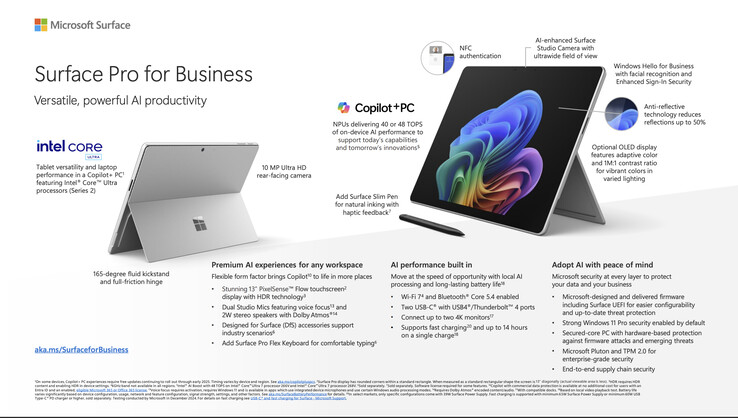 Surface Pro 11 Intel release image 1 Surface Pro 11 Intel release image 1
