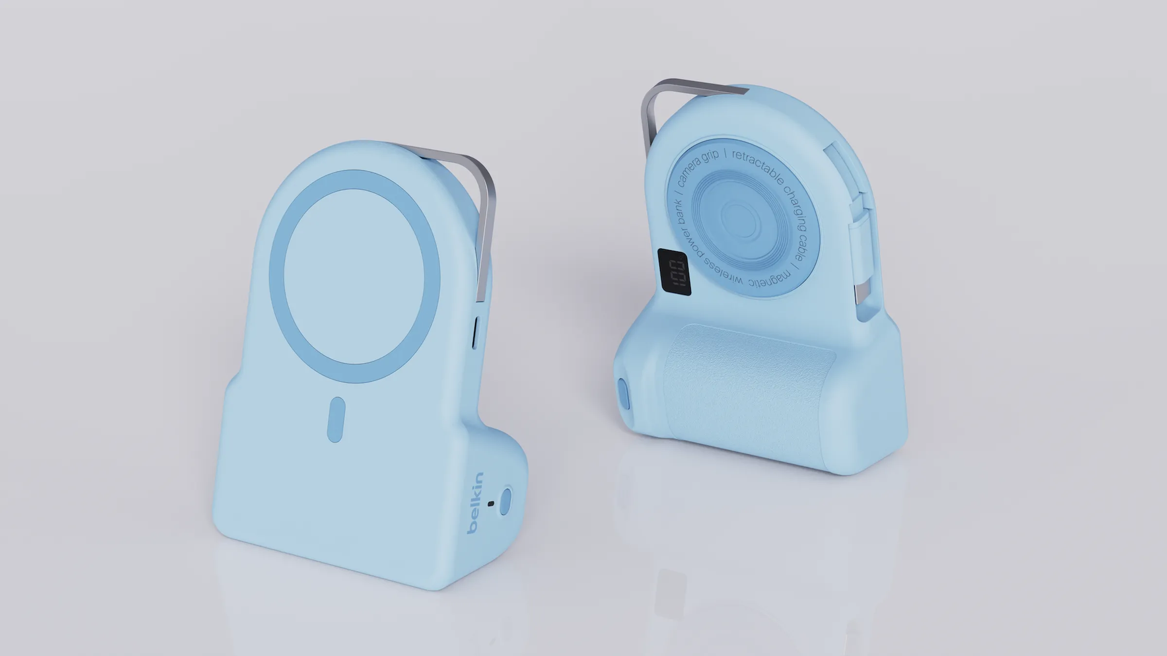 Belkin Stage PowerGrip blauw kleur 1 Belkin Stage PowerGrip blauw kleur 1