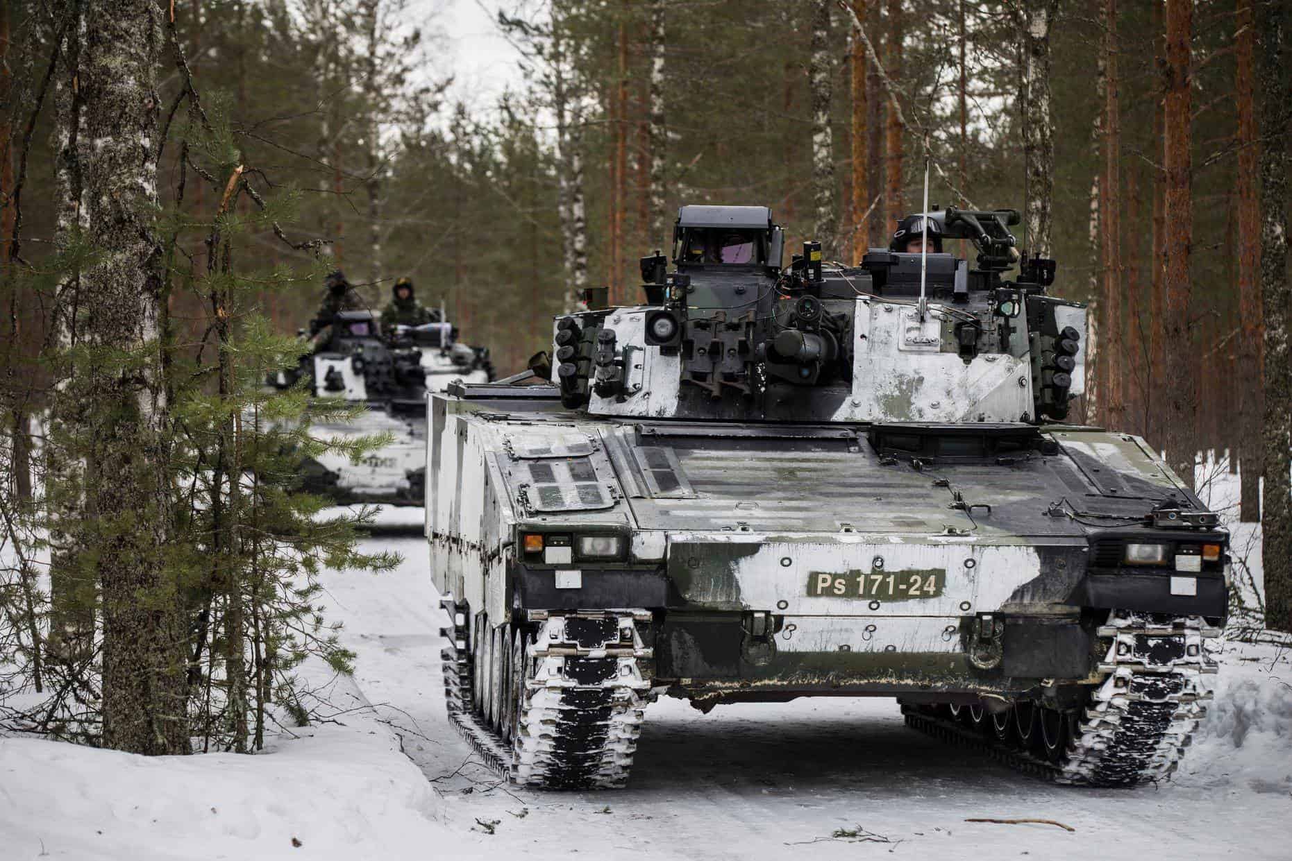 BMP CV9030FIN. Illustratie: Ministerie van Defensie van Finland