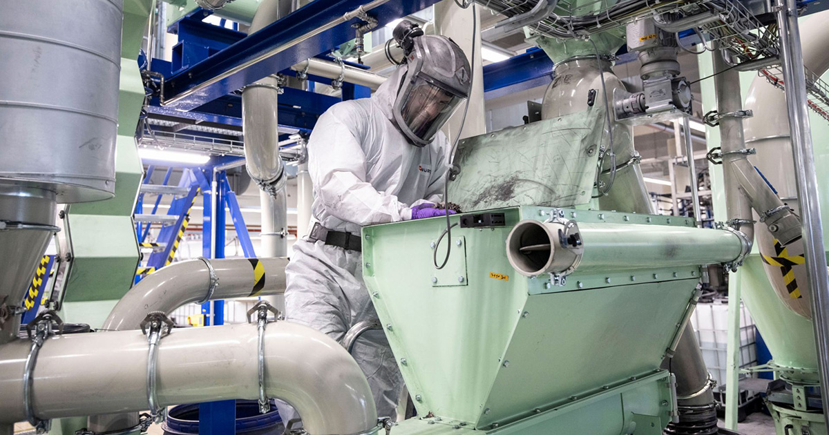 Recycling van Porsche-batterijen Porsche batterij recycling proces