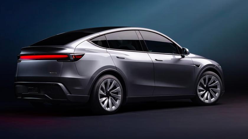 Tesla Model Y Juniper-ontwerp Tesla Model Y Juniper-ontwerp