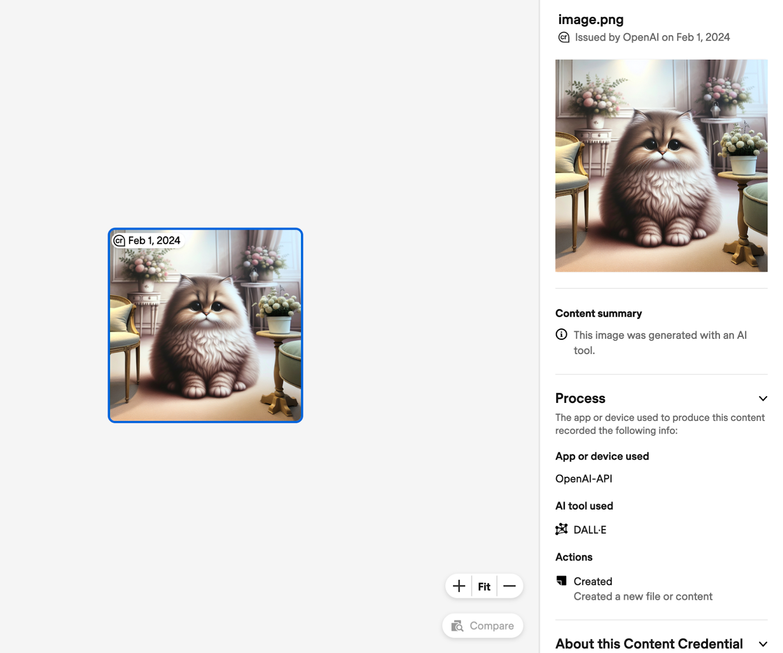 OpenAI zal DALL-E 3 afbeeldingen markeren met speciale C2PA tags-2 OpenAI zal DALL-E 3 afbeeldingen markeren met speciale C2PA tags-2
